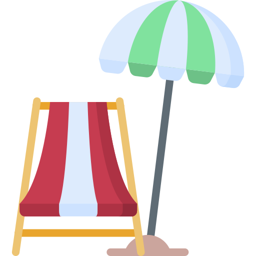 Deck chair Special Flat icon