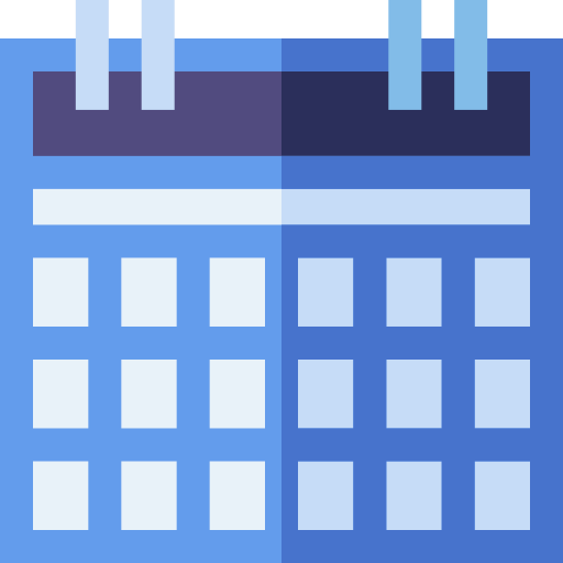 zeitplan Basic Straight Flat icon