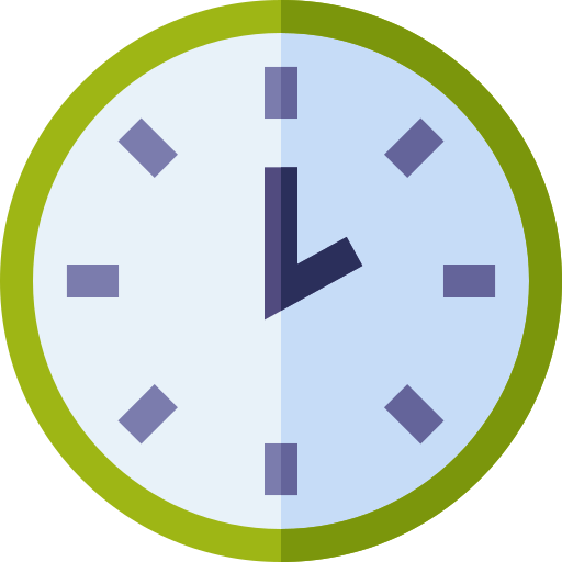 Reloj Basic Straight Flat icono