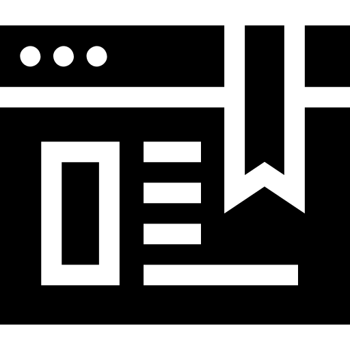 elearning Basic Straight Filled icona