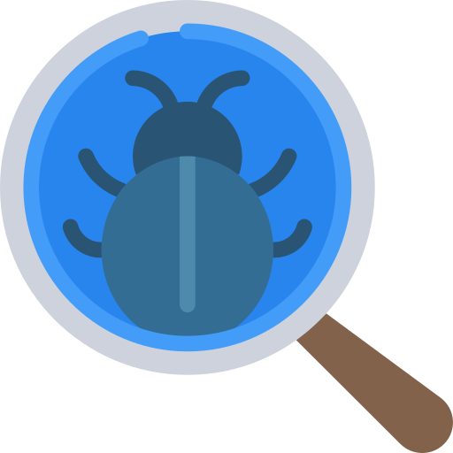 Bugs Juicy Fish Flat icon