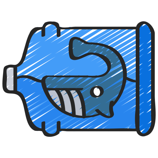 wieloryb Juicy Fish Sketchy ikona