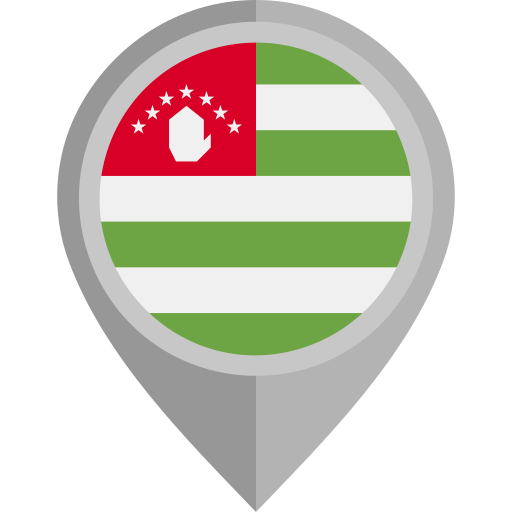abjasia Flags Rounded icono