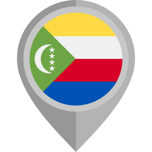 Comoros Flags Rounded icon