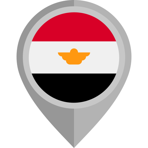 egipto Flags Rounded icono