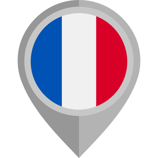 francia Flags Rounded icono