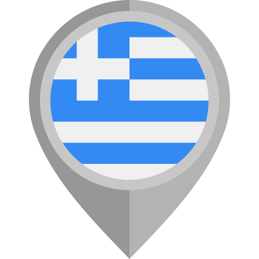 grecia Flags Rounded icono