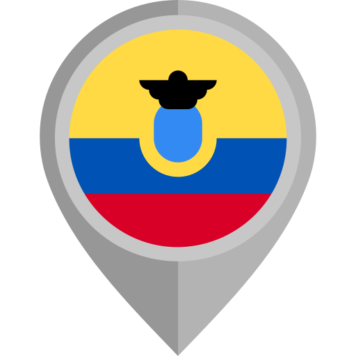 ekwador Flags Rounded ikona