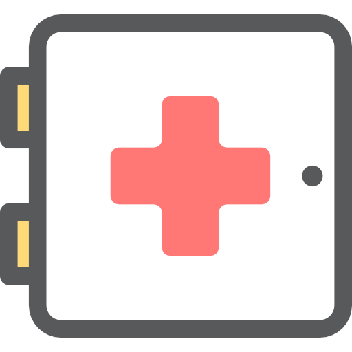 Emergency kit Detailed Rounded Lineal color icon