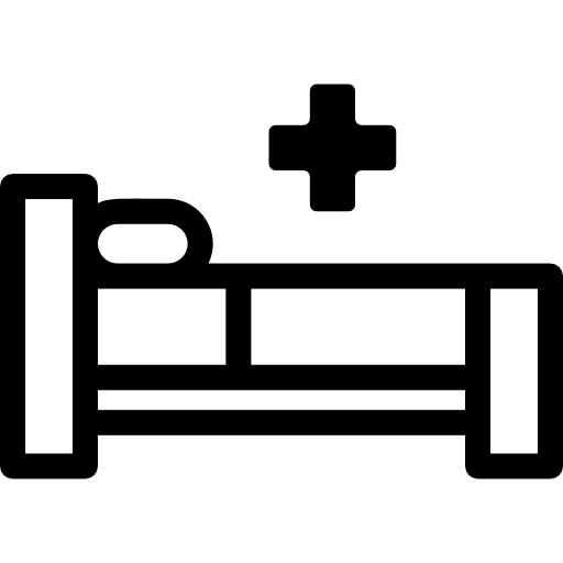 ベッド Detailed Rounded Lineal icon