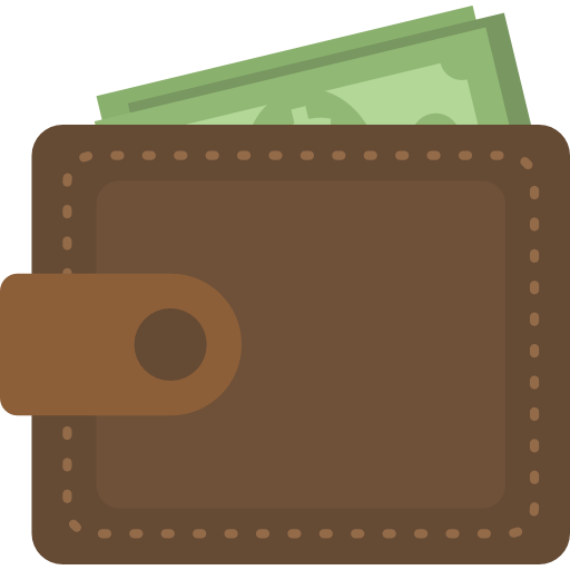Бумажник  иконка