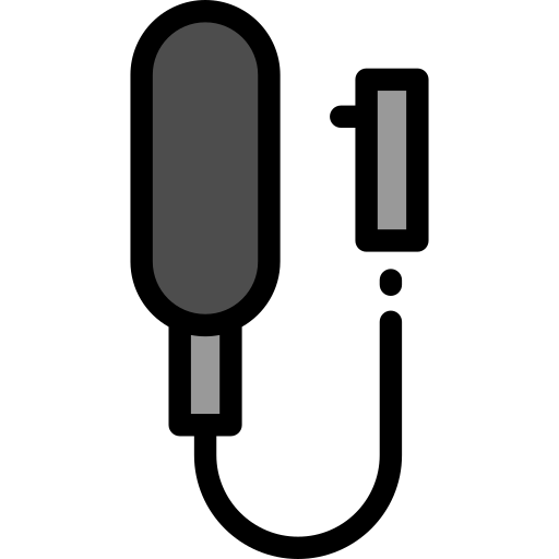 microphone Detailed Rounded Lineal color Icône