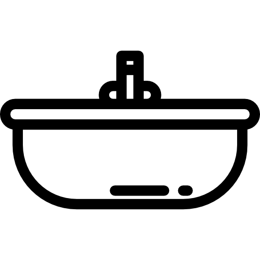 badewanne Detailed Rounded Lineal icon