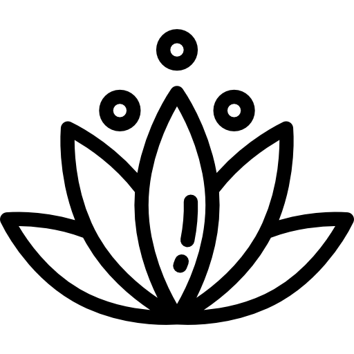 medytacja Detailed Rounded Lineal ikona