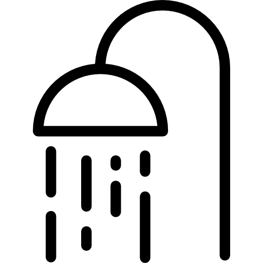 シャワー Detailed Rounded Lineal icon