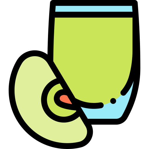 リンゴジュース Detailed Rounded Lineal color icon