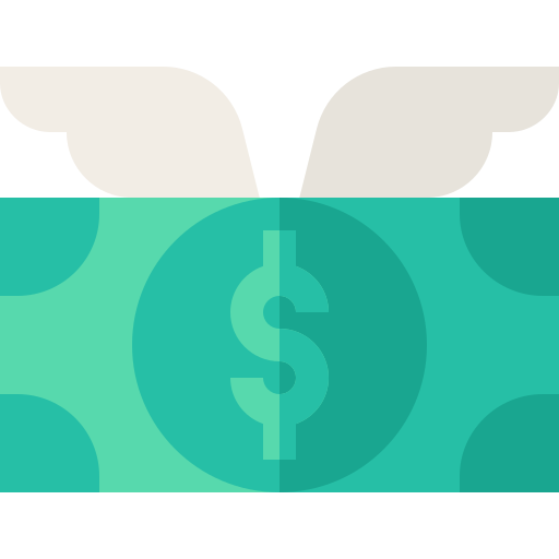 Dollar Basic Straight Flat icon