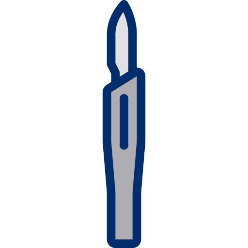 Scalpel Berkahicon Lineal Color icon