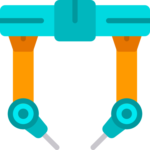 brazo robótico Berkahicon Flat icono