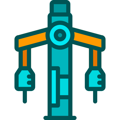 brazo robótico Berkahicon Lineal Color icono