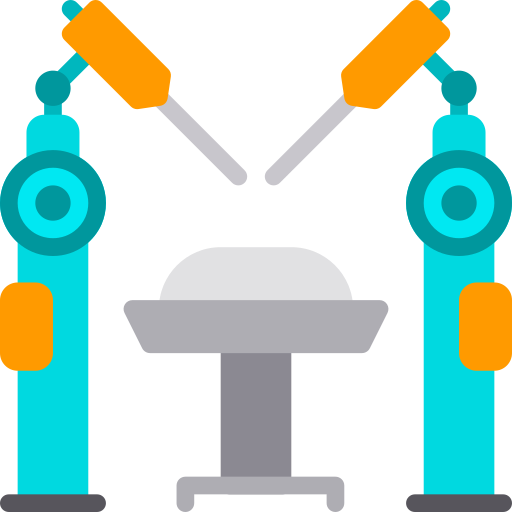 braccio robotico Berkahicon Flat icona