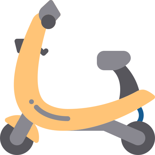 Scooter Berkahicon Flat icono