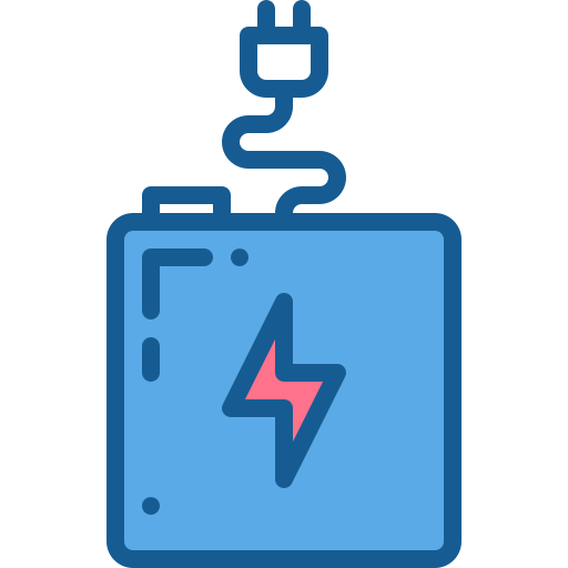 Battery Berkahicon Lineal Color icon