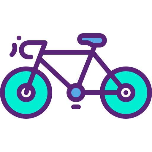 Велосипед Berkahicon Lineal Color иконка