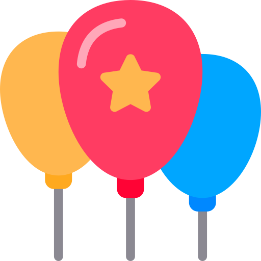 Balloons Berkahicon Flat icon