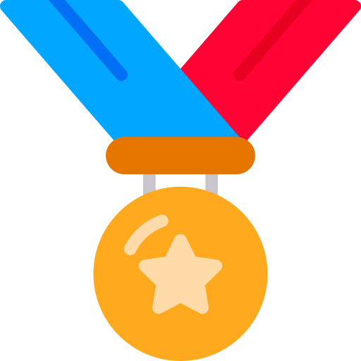 medaille Berkahicon Flat icoon