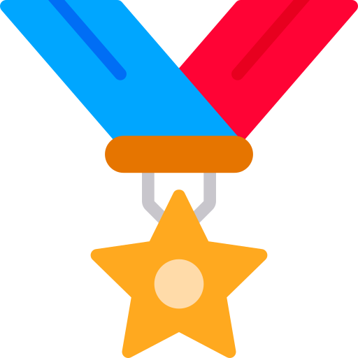 Медаль Berkahicon Flat иконка