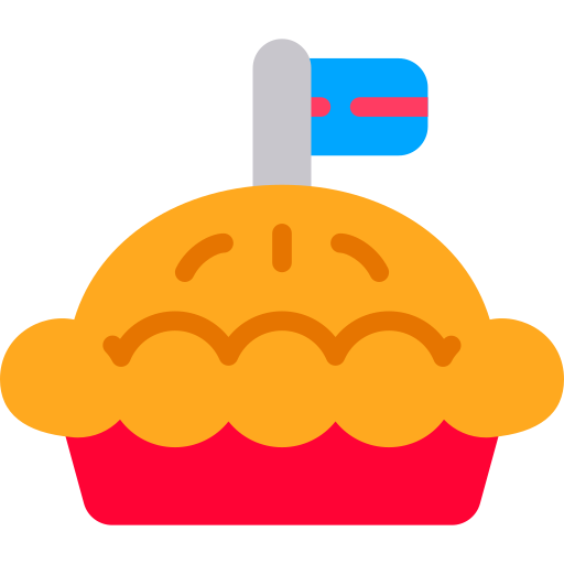 ciasto Berkahicon Flat ikona