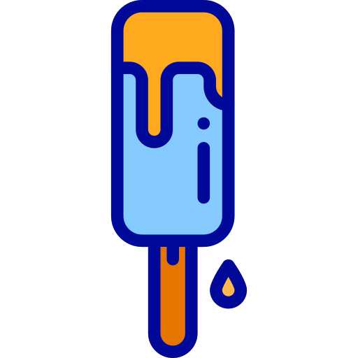 Popsicle Berkahicon Lineal Color icono