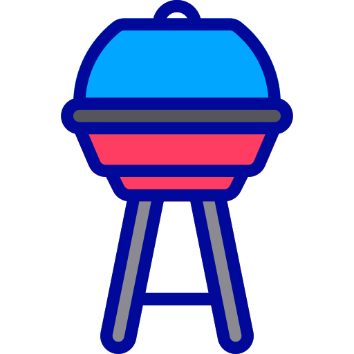 barbecue Berkahicon Lineal Color icona