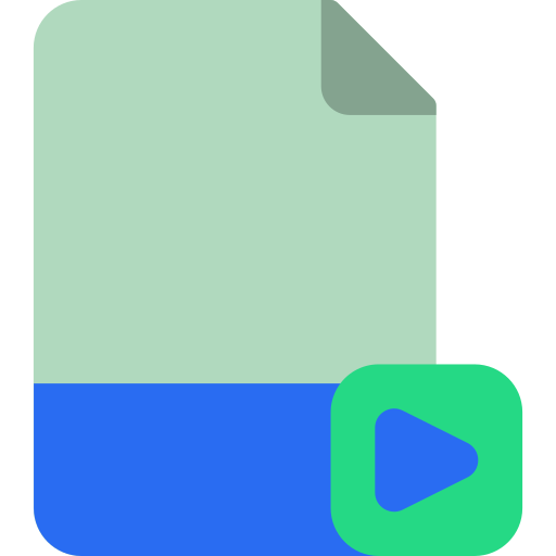 Video file Berkahicon Flat icon