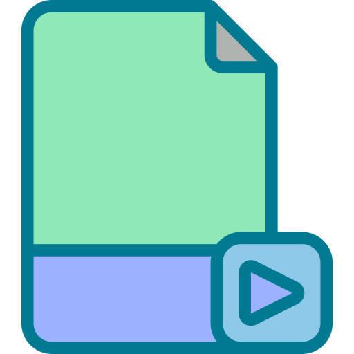 videodatei Berkahicon Lineal Color icon