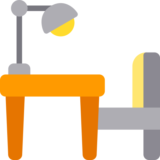 Desk Berkahicon Flat icon