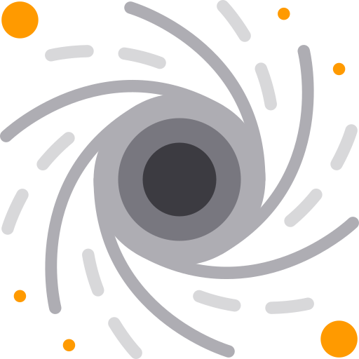 Black hole Berkahicon Flat icon