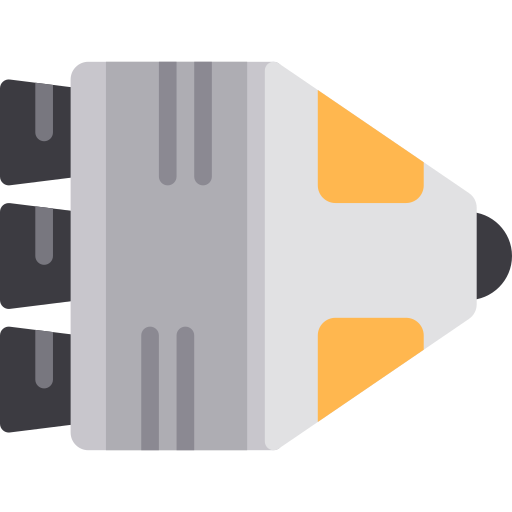 ruimtevaartuig Berkahicon Flat icoon