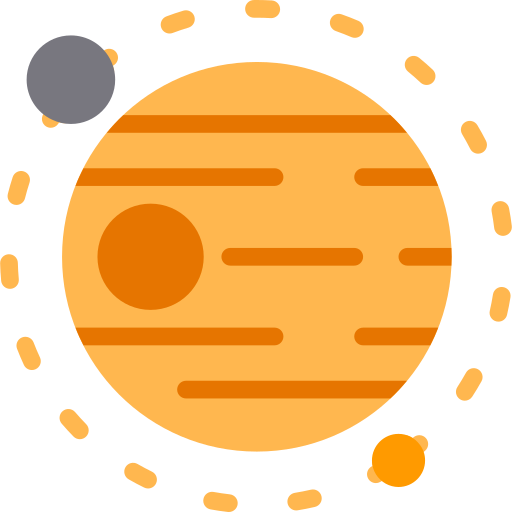 planeta Berkahicon Flat ikona