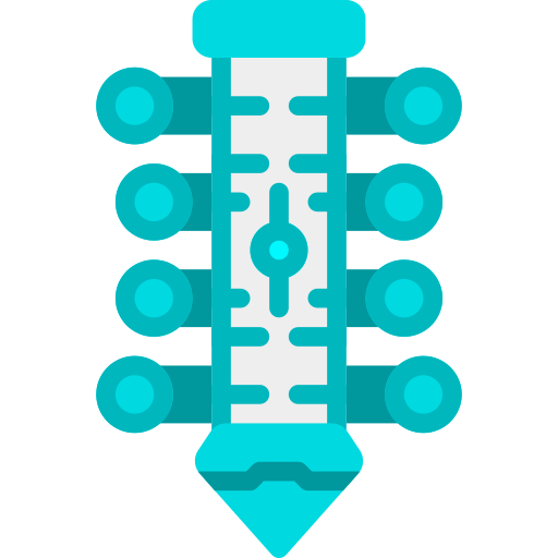 Columna vertebral Berkahicon Flat icono
