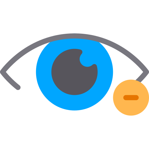 Myopia Berkahicon Flat icon