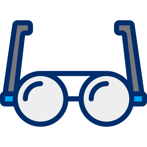 Eyeglasses Berkahicon Lineal Color icon