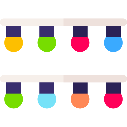 gloeilampen Basic Rounded Flat icoon