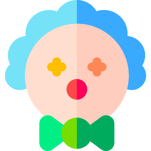 ピエロ Basic Rounded Flat icon