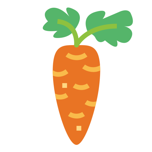 wortel Smalllikeart Flat icoon