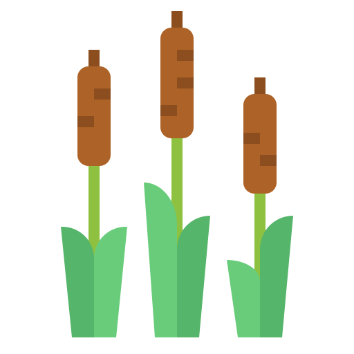 Typha Smalllikeart Flat icono