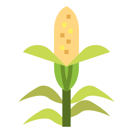 maïs Smalllikeart Flat icoon