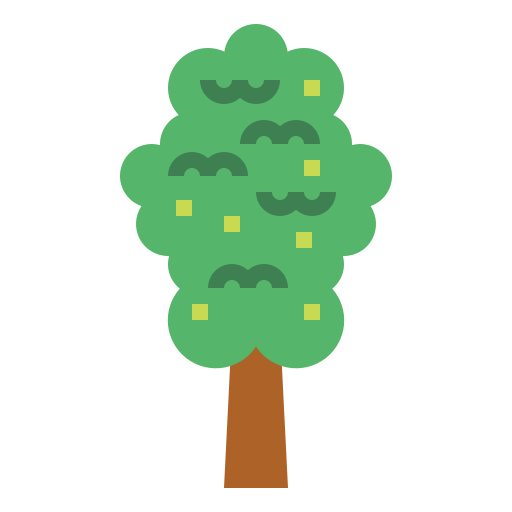 느릅 나무 Smalllikeart Flat icon