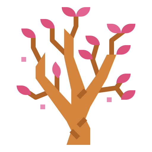 magnolie Smalllikeart Flat icon
